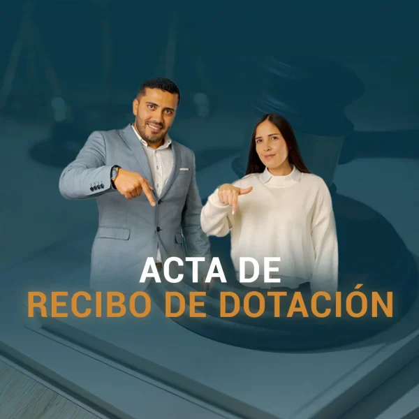 Acta de recibo de dotación Acta de recibo de dotación