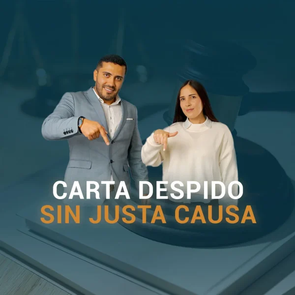 Carta despido sin justa causa