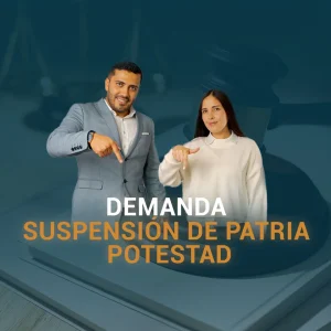 Demanda suspensión de patria potestad