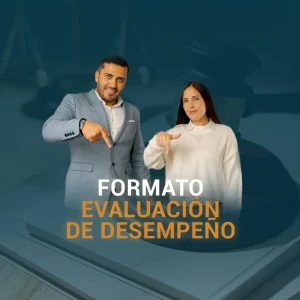 Formato evaluación de desempeño