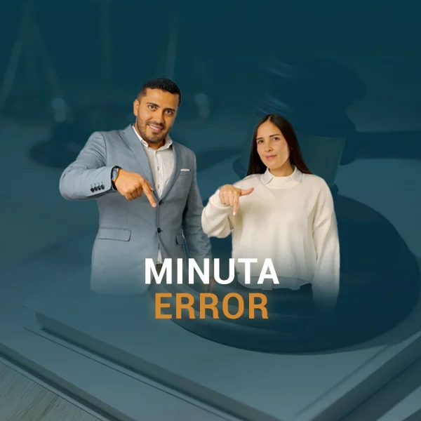 MINUTA ERROR