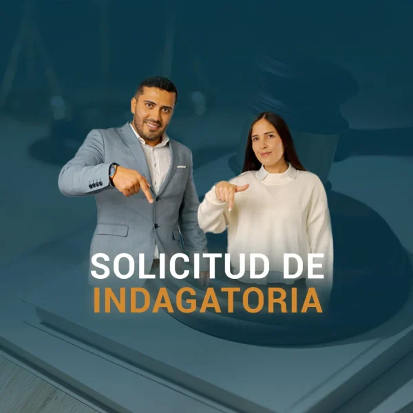 Solicitud de indagatoria